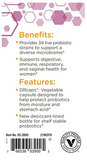 Women’s Probiotic - 50 Billion CFUs - Digestive & Vaginal Wellness (60 Capsules)