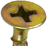 Hillman 48804 Fas-N-Tite Bugle Head All Purpose Wood Screws #6 x 1-5/8" 190-Pack