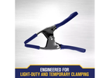 Irwin 222803 3" Blue-Colored SPR Clamp for Secure Clamping Applications, Steel