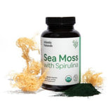 Sea Moss Superfood Capsules with Spirulina - 1,000 MG (120 Plant-Based Capsules)