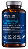Liposomal Vitamin C for Immune Health - Bioavailability - 1,000 MG, 120 Capsules