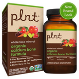 Organic Calcium Bone Formula - Plant-Derived Bone Support w/ Vitamins, 120 Caps