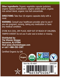 Organic Calcium Bone Formula - Plant-Derived Bone Support w/ Vitamins, 120 Caps