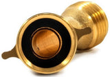 Camco 22605 Hose Elbow 45 Degrees Fitting Brass Brown