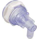 Waterway 228-0438 Jet Body, Poly Storm, a3/8"sb, w3/4"sb, Thd, Clear