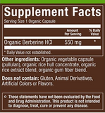 Organic Berberine “ Blood Sugar Support (60 Organic Capsules)