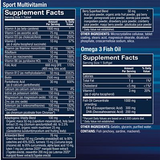 Men's Athletic Pack - Daily Multivitamin & Mineral Packs (30-Day Supply)