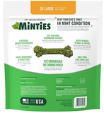 Minties Dental Treats, Help To Clean Teeth & Freshen Breath Dog Treats, 48 oz.