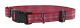 Retriever 36932 Q BLU18 Adjustable Reflective Woven Dog Collar, Pink 1 x 18-26"