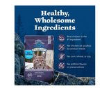 Blue Buffalo 800191 Adult High-Protein, Grain-Free Natural Dry Cat Food, 12 lb.