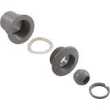 Custom Molded 25523-701-000 Fiberglass Wall Fitting With Eyeball, Gray