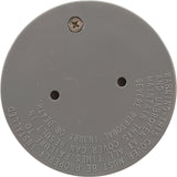 Custom Molded CMP 25527-101-100 Floor Inlet Fitting Cover and Screws - Gray