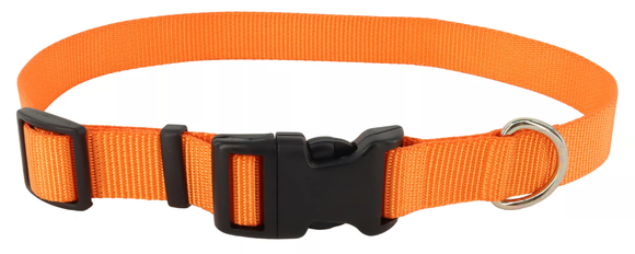 Retriever 26601 Q TGR20 3/4 in. x 14-20 in. Tangerine-Colored Adjustable Collar