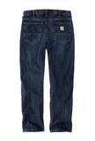 Carhartt 105119-H45 Men's Relaxed Fit Low-Rise 5-Pocket Jeans, Deep Creek,S32X32