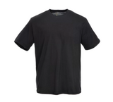 Blue Mountain YMK-1041 Men's Crew Neck Short-Sleeve T-Shirt, Black, Medium