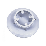 Pentair 08417-0005 Adjustable Floor Inlet Cover Plate, White