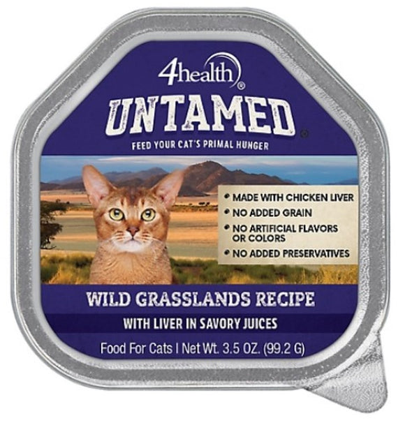 4health Wild Grasslands  w/ Liver In Savory Juices Wet Cat Food, 3.5 oz. 1 Can