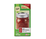 Ball 1440030060 Regular Mouth Mason Jar Lids and Bands, 12-Pack