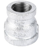 LDR Industries 311 RC-3412 3/4" x 1/2" STZ Galvanized Reducing Coupling, Gray