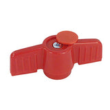 American Granby  HMIP150HANDLE PVC Handle - Red for 1.5" Ball Valve