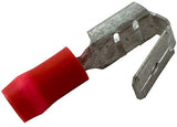 Generic 60-555-1800 Disconnect Piggyback 22-18AWG .250 Tab Red Qty 25