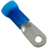Generic 60-555-1729 Ring Terminal 6 AWG #10 Stud Blue Quantity 25