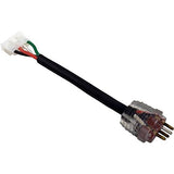 Hydro-Quip 30-1230-L6 6" 15-Amp 115V/230V Adapter Cord - Brown