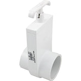 Magic Plastics 0412-20 Spa Unibody Gate Valve 2" Socket x Spigot