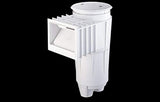 Pentair 506300 PVC 2" Slip Port Bermuda Gunite Pool or Spa Skimmer - White