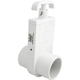 Magic Plastics 0402-25 Spa Uni body Gate Valve 2.5" Spigot x Spigot