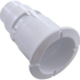 Waterway 215-1070 Poly Gunite Spa Jet Wall Fitting - White