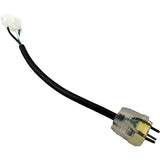 Hydro-Quip 30-1180-L6 6" Universal Cord Adapter - Yellow
