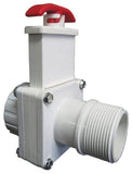 Praher Plastics 150-GMFT 1.50" Gate Valve Mpt x Fpt 50 Psi PR150GMFT
