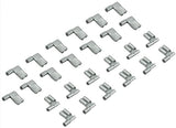 Generic 60-555-1780 Disconnect 90 Degree Female 22-18AWG .250 Tab Bare Qty 25