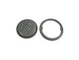 Waterway 640-2317V 8" Anti-Vortex Drains - Light Gray 6402317V
