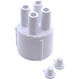 Waterway 672-4040 1" Slip x 0.37" Barb 4-Port Transition Pool and Spa Manifold