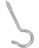 Hardware Essentials 321226 Round Ceiling Type Screw Hook Zinc Plated
