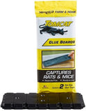 Tomcat 32423 Indoor and Outdoor Rat Glue Boards Disposable 2 Pack