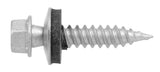 Hillman 48566 #10 x 1-1/2 in. Hex Washer Head Screw with Neoprene Washer - 1 lb.