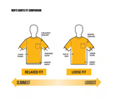 Carhartt K87 Men's Loose Fit Short-Sleeve Pocket T-Shirt, Desert, L Tall