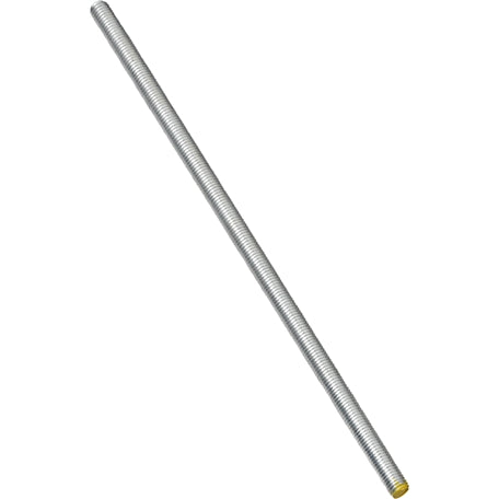 National Hardware 179333 3/8 in.-16 x 12 in. Steel Threaded Rod, Zinc Plated