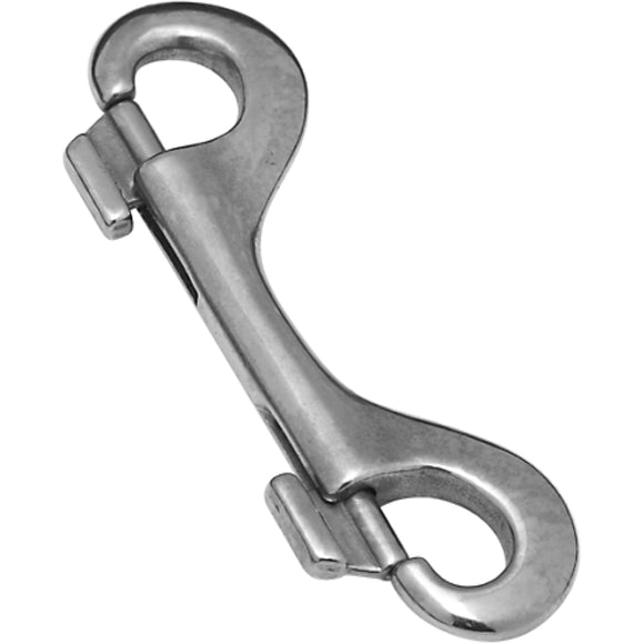 National Hardware 277061 3-15/16 in. G3032BC Double Bolt Snap, Nickel