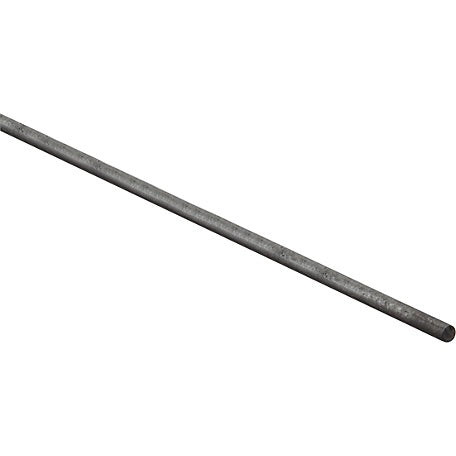 National Hardware 1/4 in. x 36 in. 4054BC Smooth Metal Rod, Plain Steel, Blue