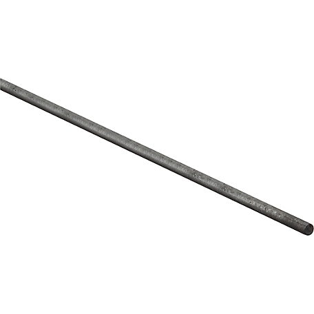 National Hardware 316414 1/4 in. x 48 in. Smooth Rod, Hot Rolled, Plain Steel