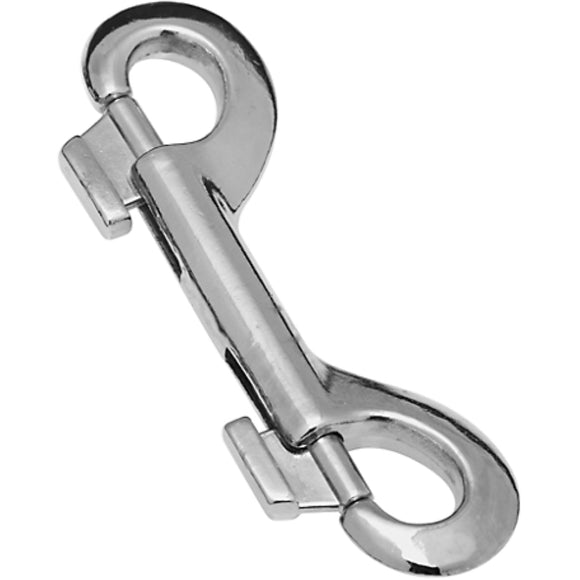 National Hardware N222-679 3-7/16 in. Double Bolt Snap, Nickel