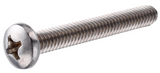 Hillman 883034 Phillips Pan-Head Stainless Machine Screws, 1/4"-20x3/4", 2-Pack