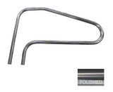 Global Pool Products GPPRLC494BNDSS 0.049 in. Classic 4 Bend Handrail Polished