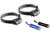 JobSmart TSC17-22CL12 100-Lumen LED Flashlight & Headlamp Set with Battery, 4 pc