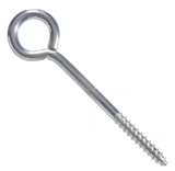 Hardware Essentials 321142 Fg Lag Eye Bolt, 1/4 in. x 3-3/4 in., 1-Pc