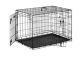 Retriever 48.75" x 30.25" x 32.5" 2-Door Dog Wire Crate - Up to 70lbs Capacity